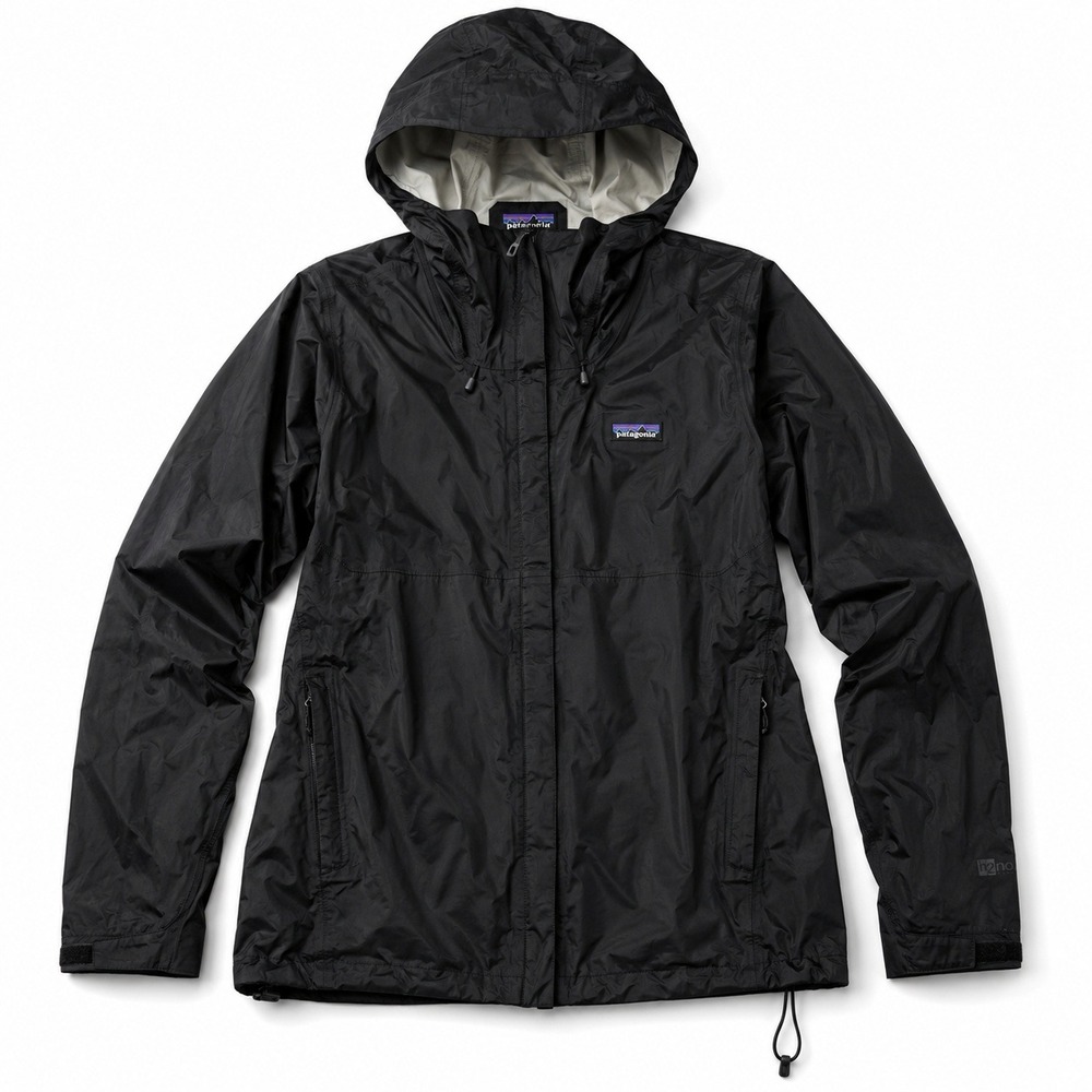 Patagonia Torrentshell H2No Rain Jacket Black Waterproof Hooded Shell Mens M